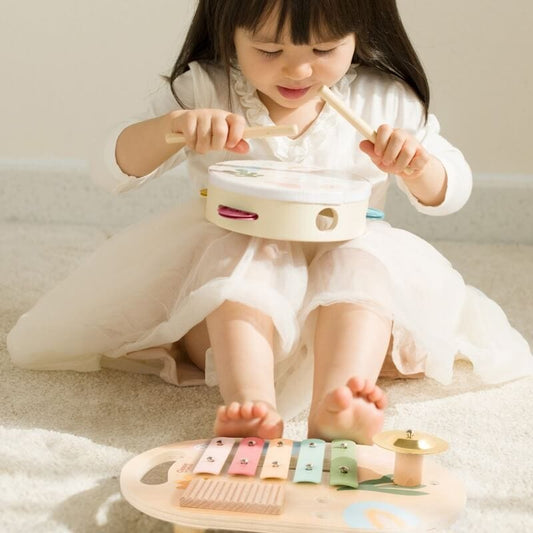 Classic World Medinis Muzikos Instrumentų Rinkinys Vaikams Nuo 6 Mėn. Žaislai Montessori