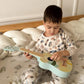 Classic World Mėlyna Medinė Ukulelė Vaikams Su Natų Knyga Žaislai Montessori