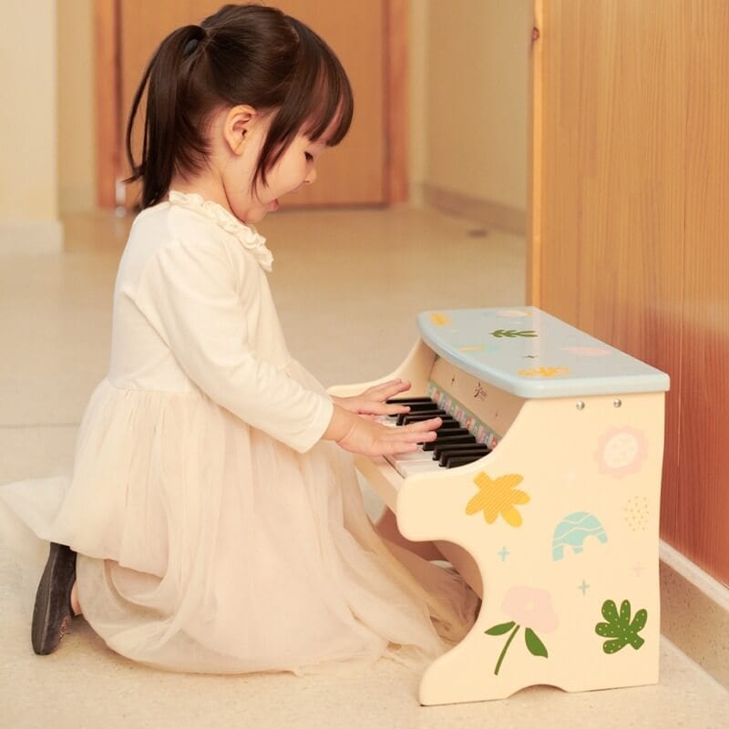 Classic World Muzikinis Pianinas Vaikams Su Spalvotais Klavišais Žaislai Montessori