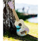 Classic World Rožinė Medinė Ukulelė Vaikams Su Natų Knyga Žaislai Montessori