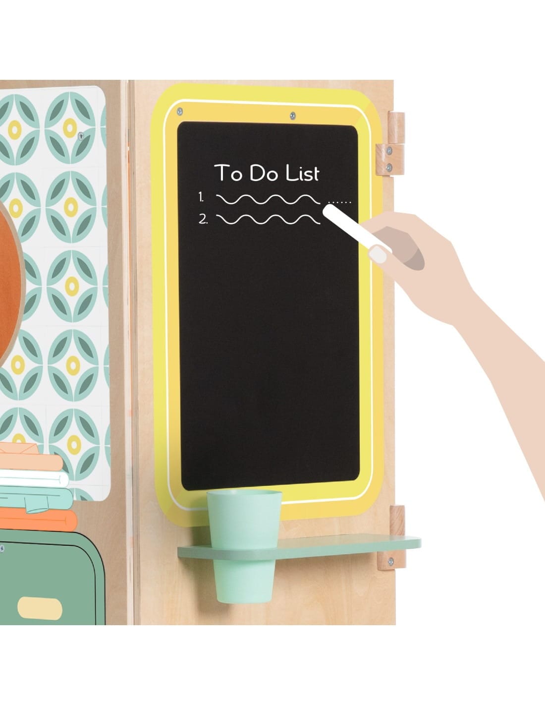 Classic World Sulankstomas Medinis Žaidimų Namelis Virtuvėlė Vaikiškos Virtuvėlės