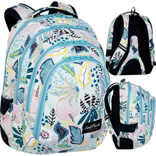 Didelė Tvirta Mokyklinė Kuprinė CP Coolpack Blue Youth Davao 44,5 cm IP1098 Kuprinės