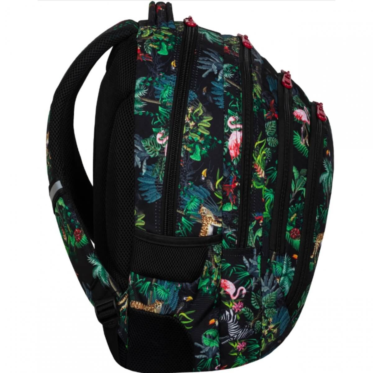 Didelė Tvirta Mokyklinė Kuprinė CP Coolpack Drafter Malindi Flowers 44,5 cm IP1113 Kuprinės