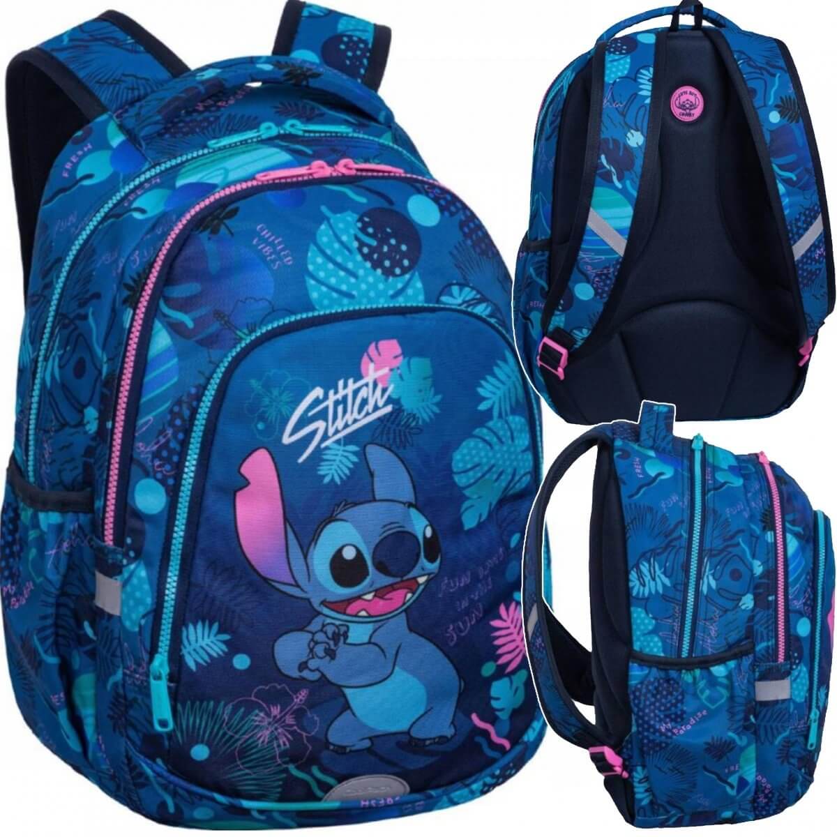 Didelė Tvirta Mokyklinė Kuprinė CP Coolpack Stitch 39 cm IP1110 Kuprinės