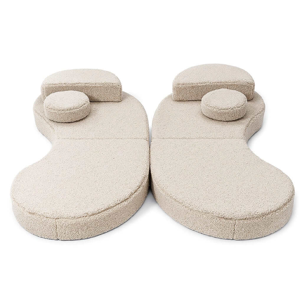 Dizainerio Sukurta Modulinė Vaikiška Sofa Žaidimams "Coccolo" 160 cm Modulinės sofos