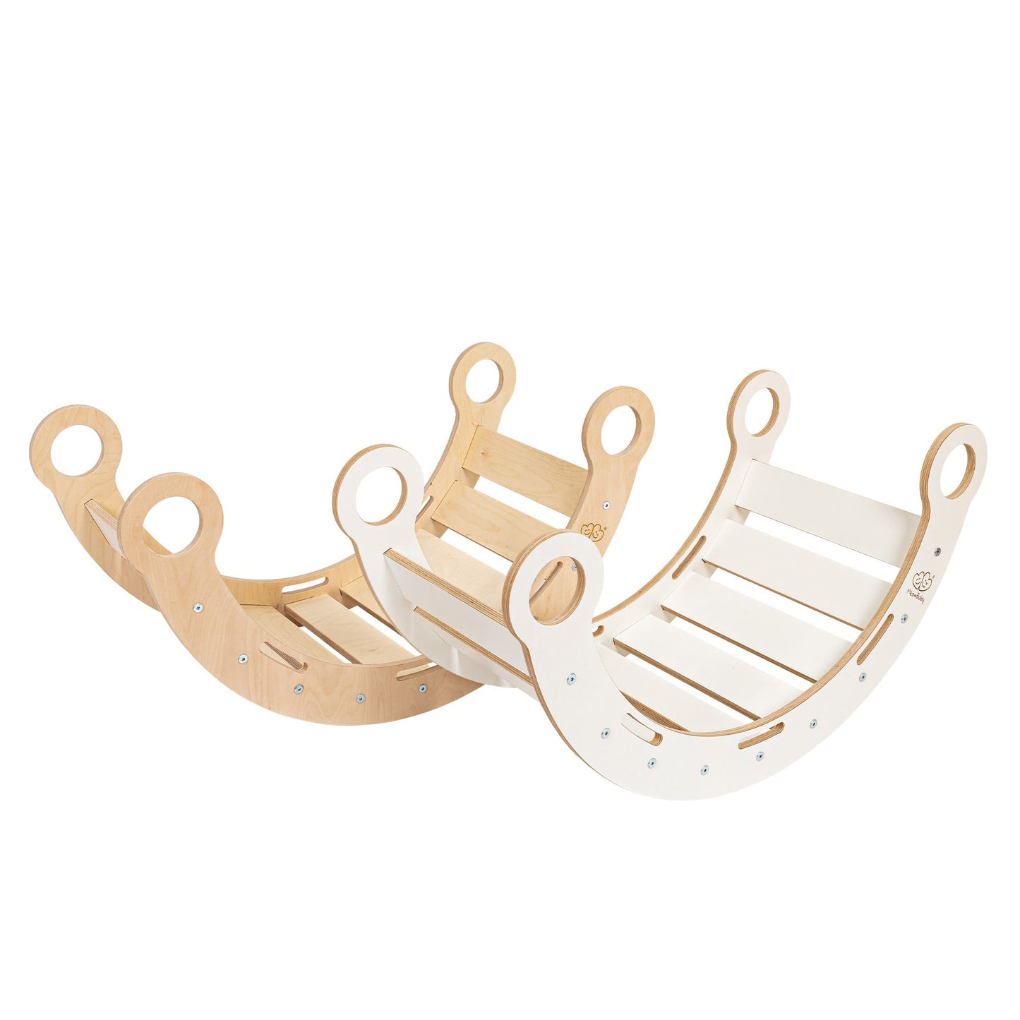 MeowBaby Dream Rocker Medium Montessori supynė-laipynė – tik supynė-laipynė, vaizdas 4
