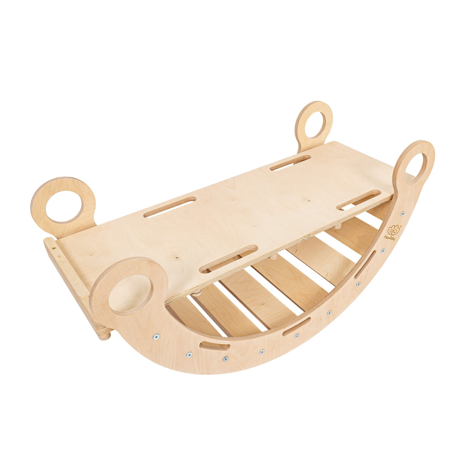 MeowBaby Dream Rocker Medium Montessori supynė-laipynė – su čiuožykla, vaizdas 2