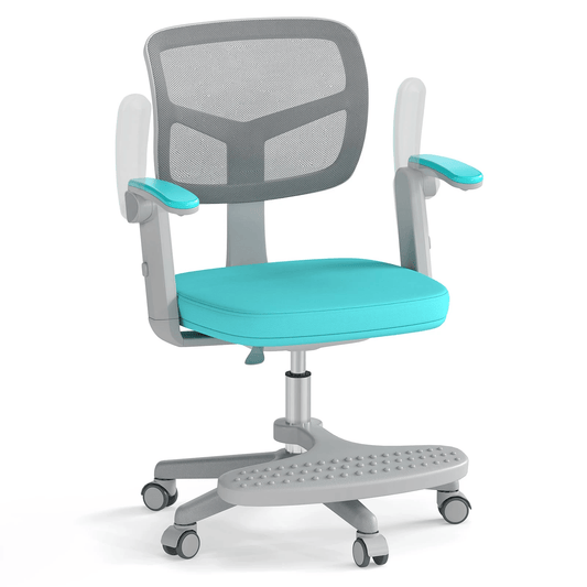 Ergonominė Vaikiška Rašomojo Stalo Kėdė Su Pakoja Turkio Rašomojo Stalo Kėdės