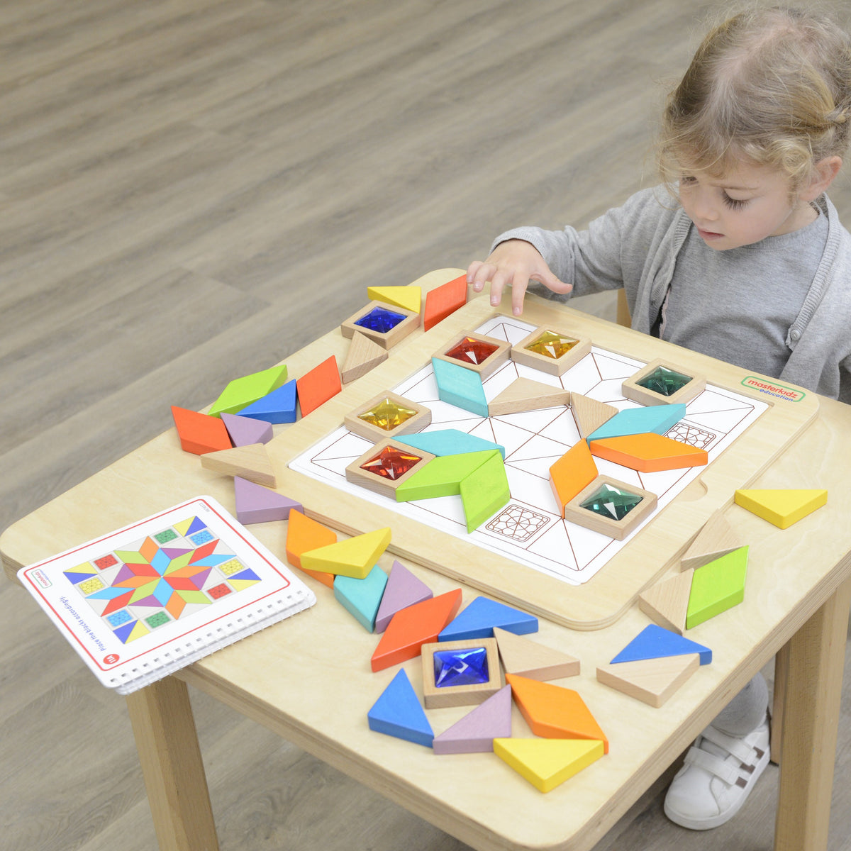 Masterkidz medinė mozaika-tangramas – nuotrauka 3