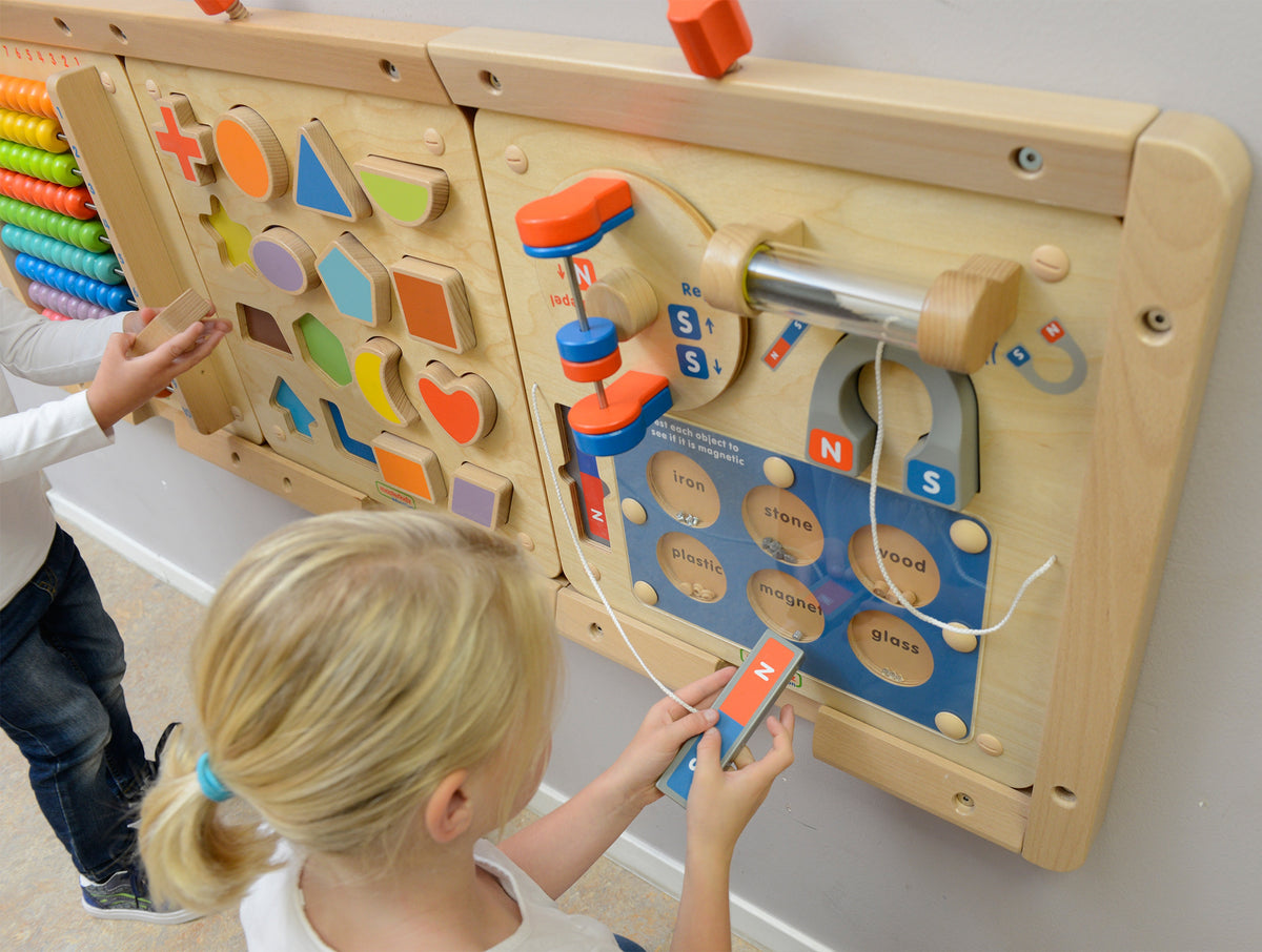 Masterkidz sieninė magnetizmo pažinimo edukacinė lenta – nuotrauka 3