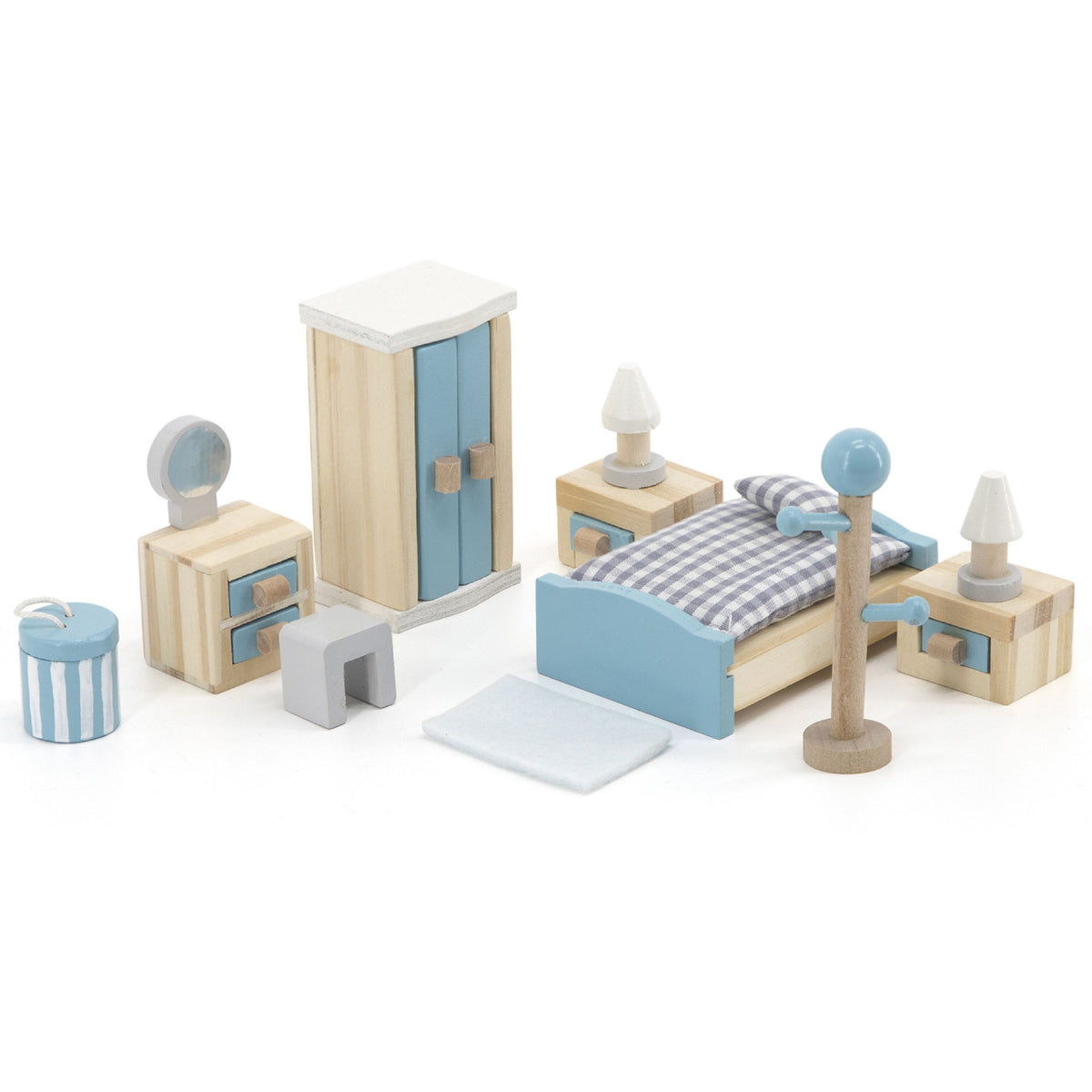 Viga PolarB lėlių namelio baldai – miegamasis – nuotrauka 3