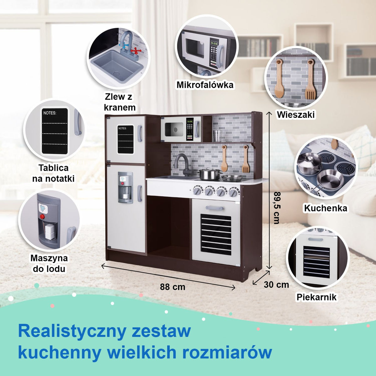 Tooky Toy virtuvėlė žaidimų kambaryje