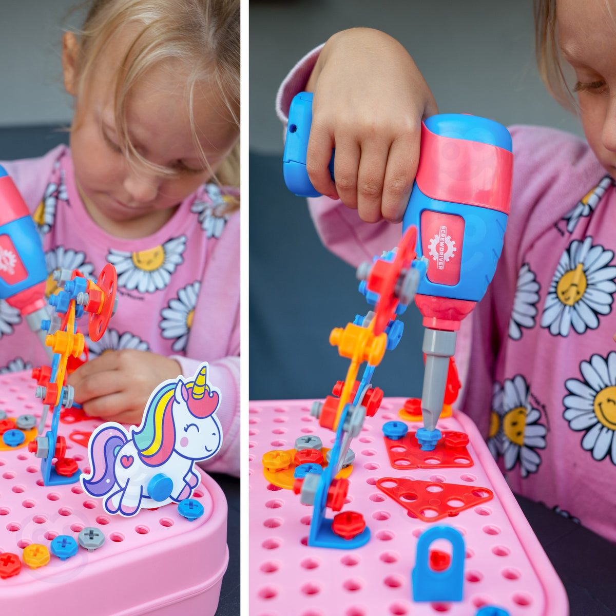 Woopie 3D prisukamas vienaragio konstruktorius, 228 dalys – 4 nuotrauka