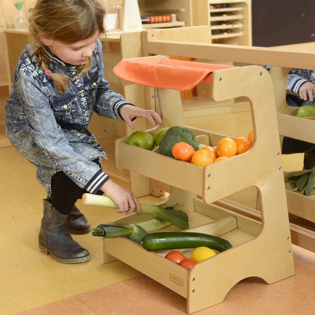 Masterkidz medinis turgaus ir parduotuvės prekystalis – nuotrauka 4