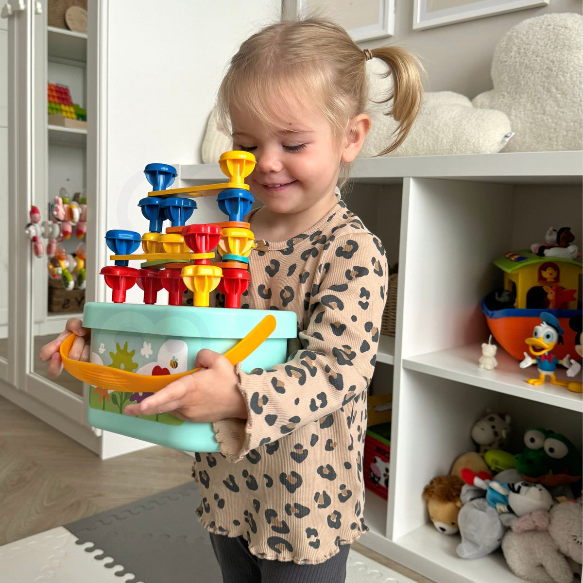 Woopie Green medinis Montessori motorikos konstruktorius 12in1 – 3 nuotrauka