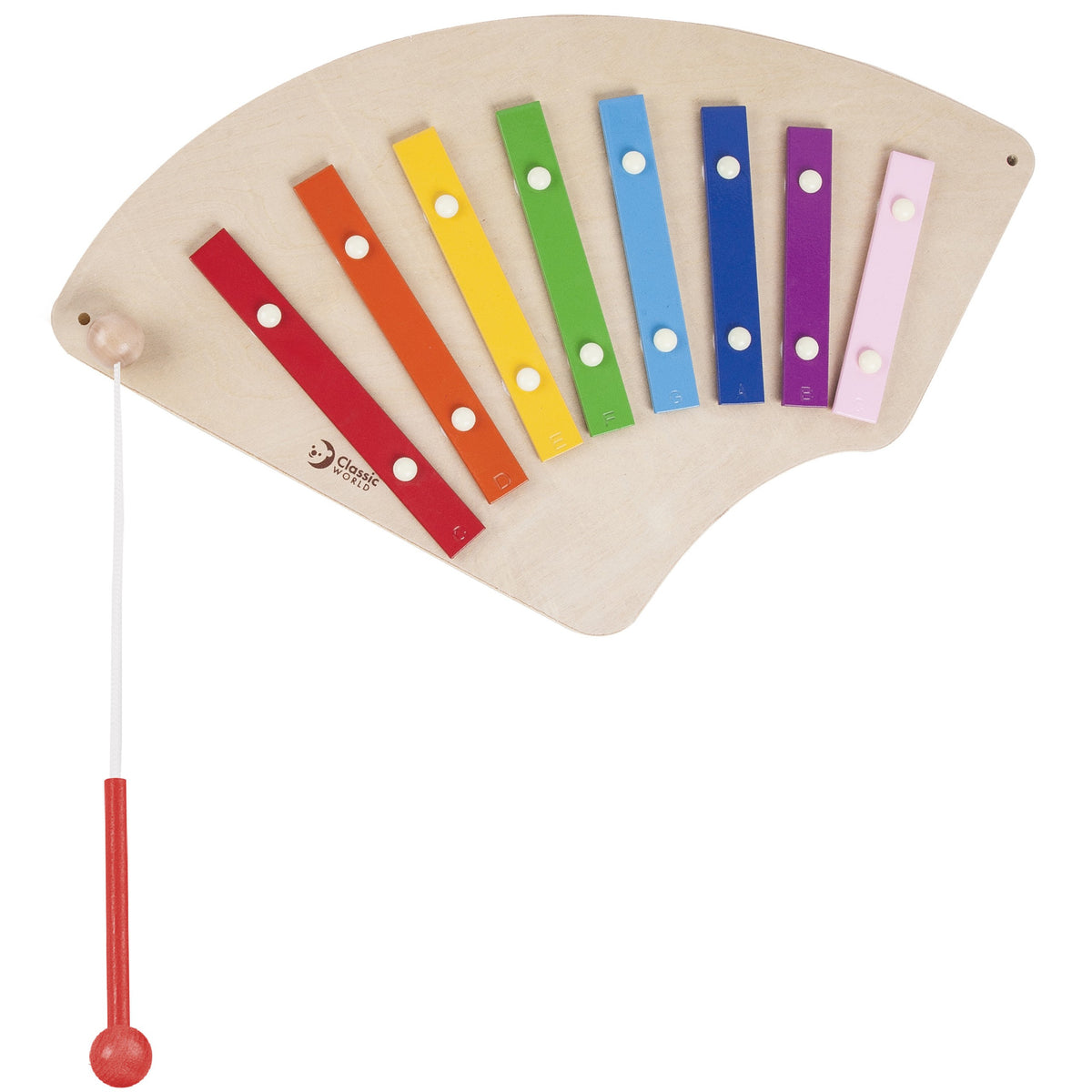 Classic World EDU medinė muzikinė sieninė lenta „Lapė“ – nuotrauka 3