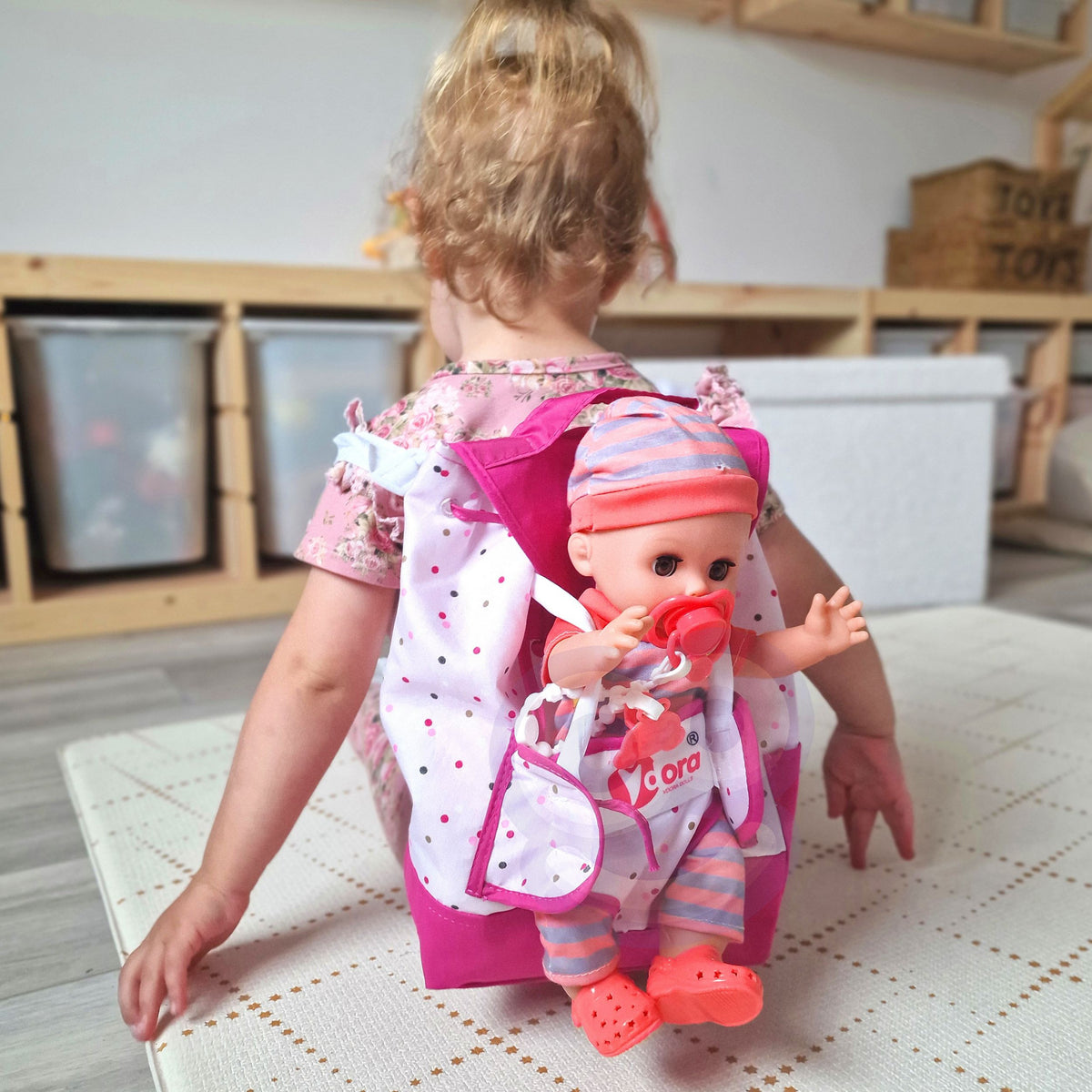 Woopie Royal lėlės kūdikio priežiūros rinkinys, 19 dalių – nuotrauka 2