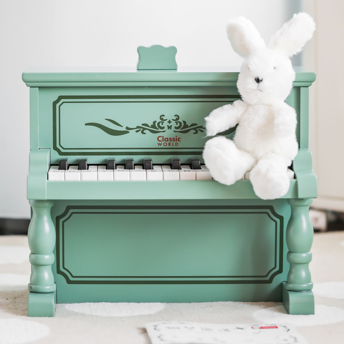 Classic World medinis vintažinis pianinas