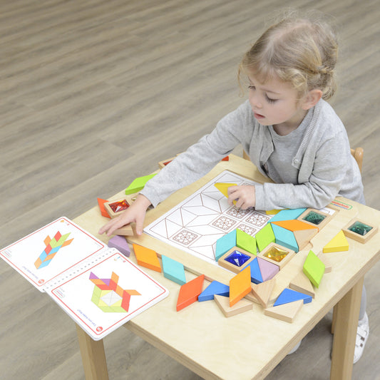 Masterkidz medinė mozaika-tangramas – nuotrauka 2