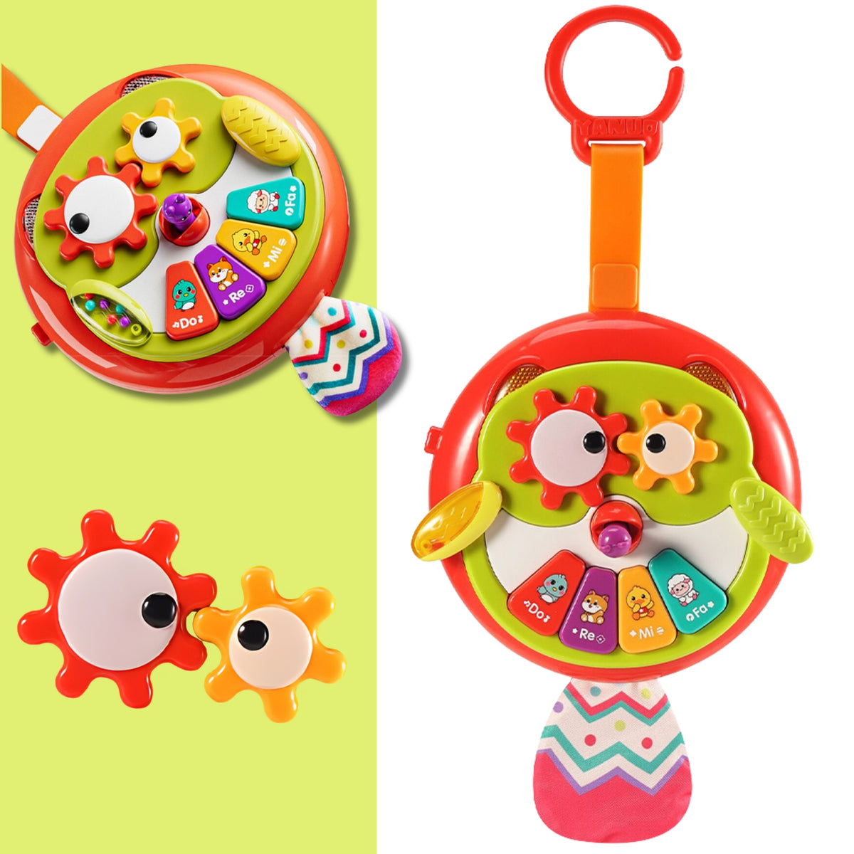 Woopie Baby interaktyvi pelėda su pianinu – 3