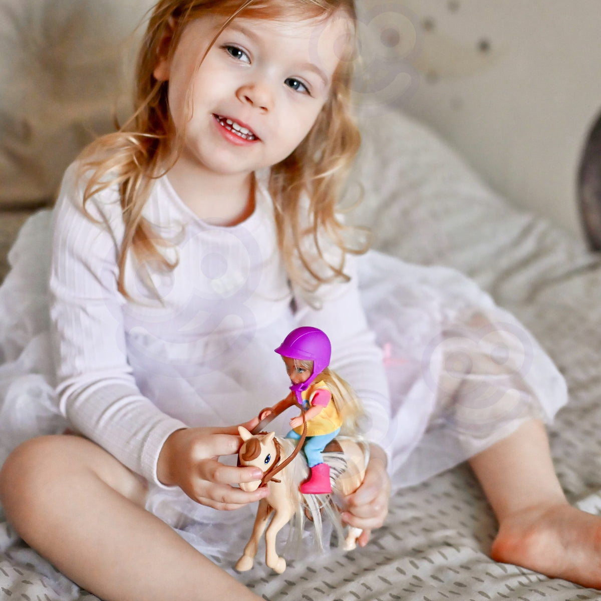 Woopie Royal lėlytė raitelė su žirgu – nuotrauka 3