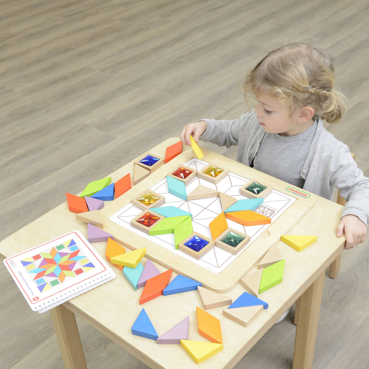 Masterkidz medinė mozaika-tangramas – nuotrauka 4