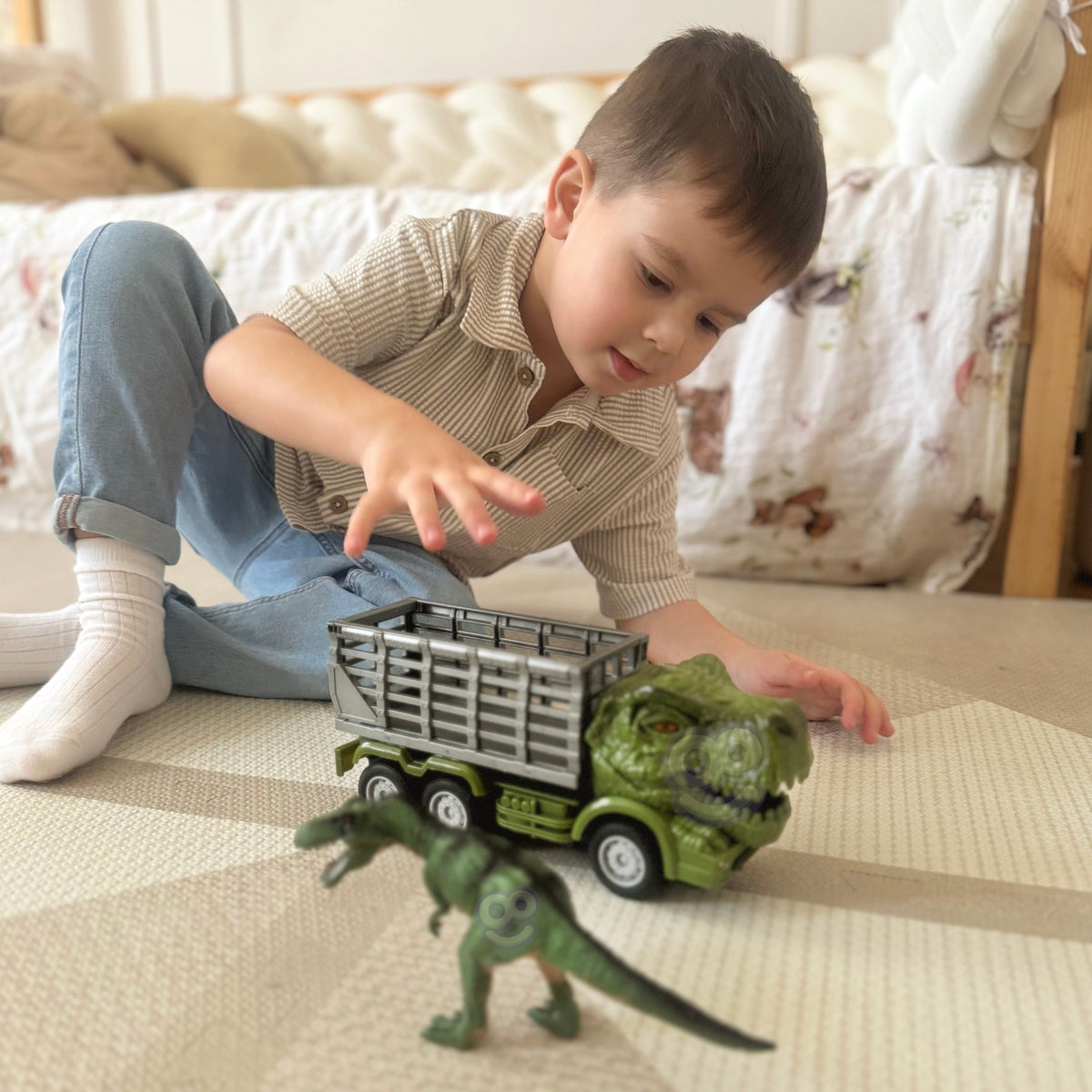 Woopie RC nuotoliniu būdu valdomas dinozauro automobilis – 3 nuotrauka
