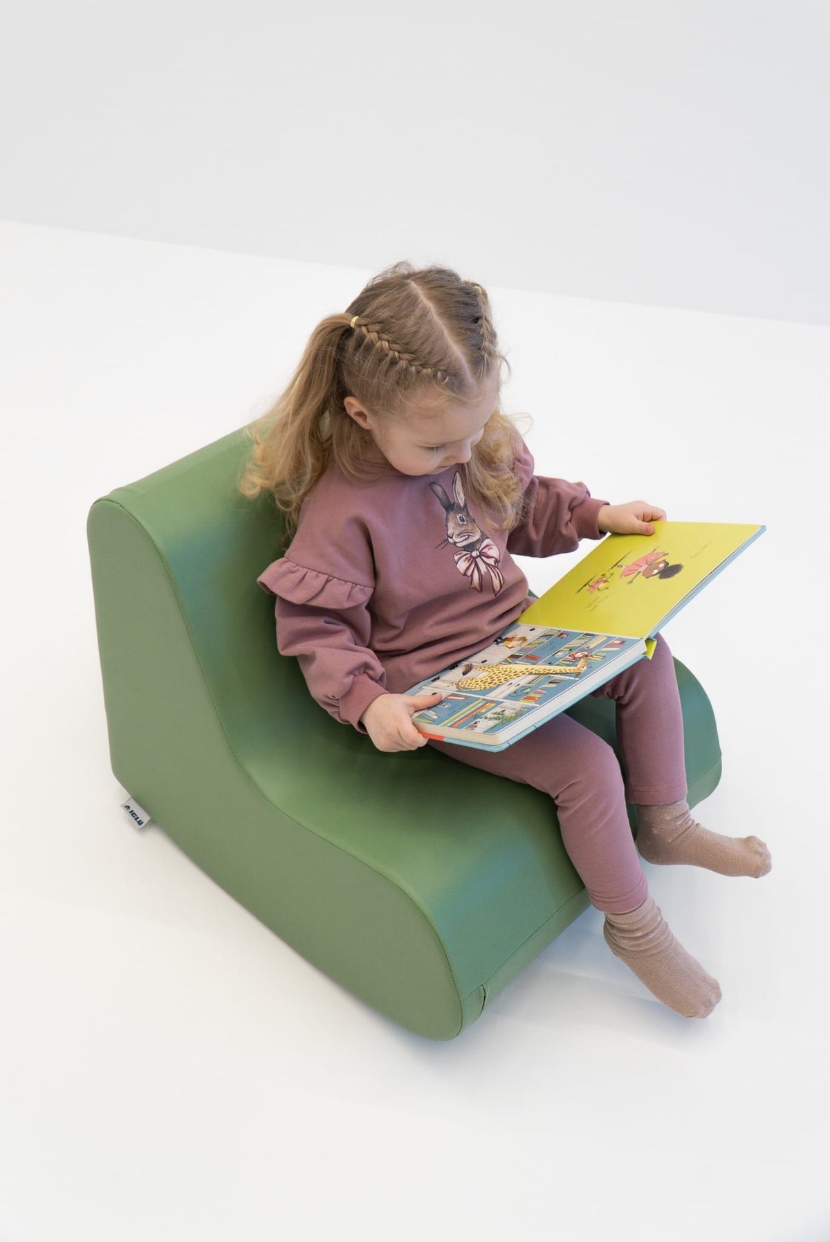 IGLU „SŪPUOKLĖ“ – Supamasis Fotelis Vaikams, 57,8 × 47 × 50 cm Minkštos Žaidimų Aikštelės