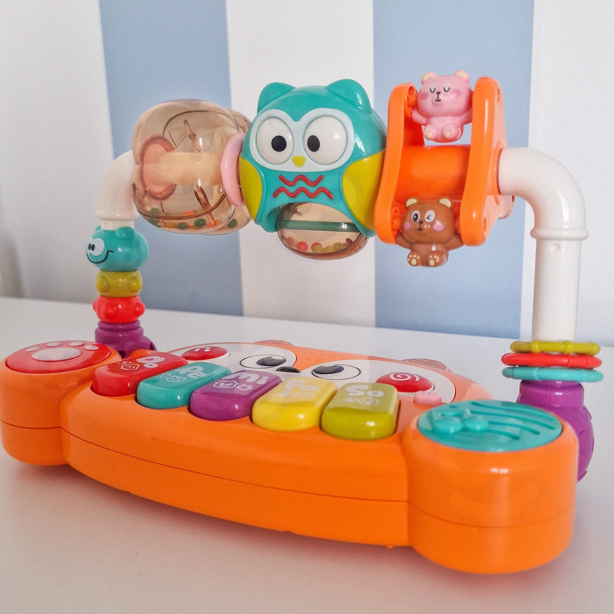 Woopie Baby pianinas su LED švieselėmis