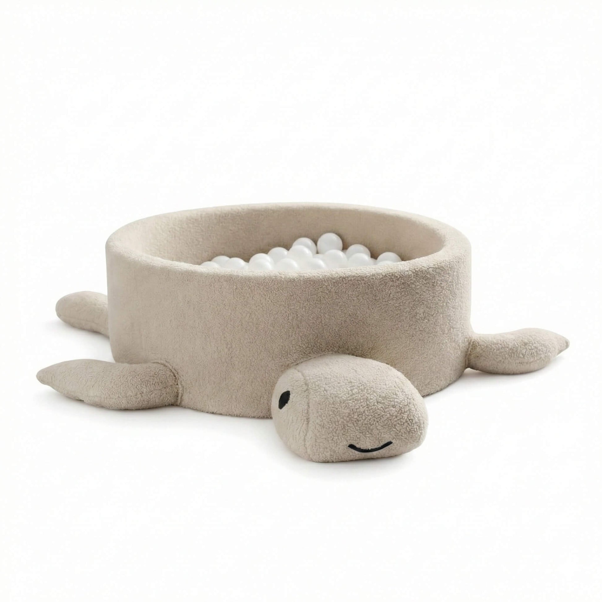 Kamuoliukų Baseinas Kūdikiams Shelly Boucle Vėžlys, 90 cm Kamuoliukų Baseinas Smėlinė / Be kamuoliukų