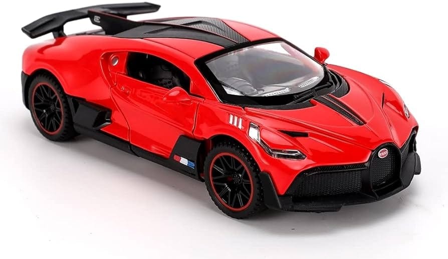 KiNSMART automobilis, Bugatti Divo, raudonas