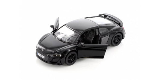 Kinsmart Žaislas Vaikams Automobilis, 2020 Audi R8 Coupé, Juodas Žaislai Mašinėlės Ir Trasos
