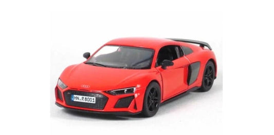 Kinsmart Žaislas Vaikams Automobilis, 2020 Audi R8 Coupé, Raudonas Žaislai Mašinėlės Ir Trasos