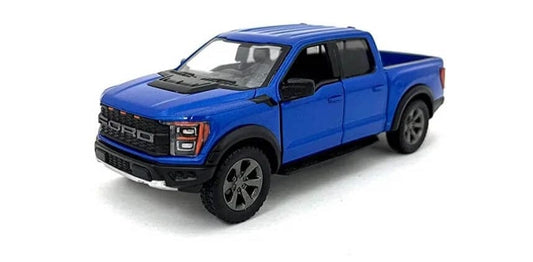 Kinsmart Žaislas Vaikams Automobilis, 2022 Ford F-150 Raptor, Mėlynas Žaislai Mašinėlės Ir Trasos