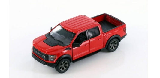 Kinsmart Žaislas Vaikams Automobilis, 2022 Ford F-150 Raptor, Raudonas Žaislai Mašinėlės Ir Trasos