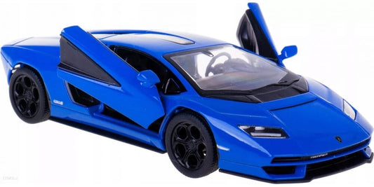 Kinsmart Žaislas Vaikams Automobilis, Lamborghini Countach LPI 800-4, Mėlynas Žaislai Mašinėlės Ir Trasos