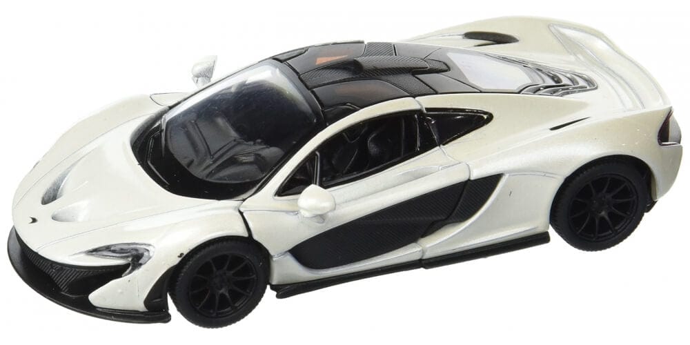 Kinsmart Žaislas Vaikams Automobilis, Mclaren P1, Baltas Žaislai Mašinėlės Ir Trasos