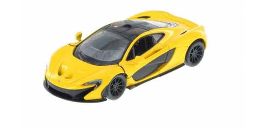 Kinsmart Žaislas Vaikams Automobilis, Mclaren P1, Geltonas Žaislai Mašinėlės Ir Trasos