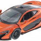 Kinsmart Žaislas Vaikams Automobilis, Mclaren P1, Oranžinis Žaislai Mašinėlės Ir Trasos