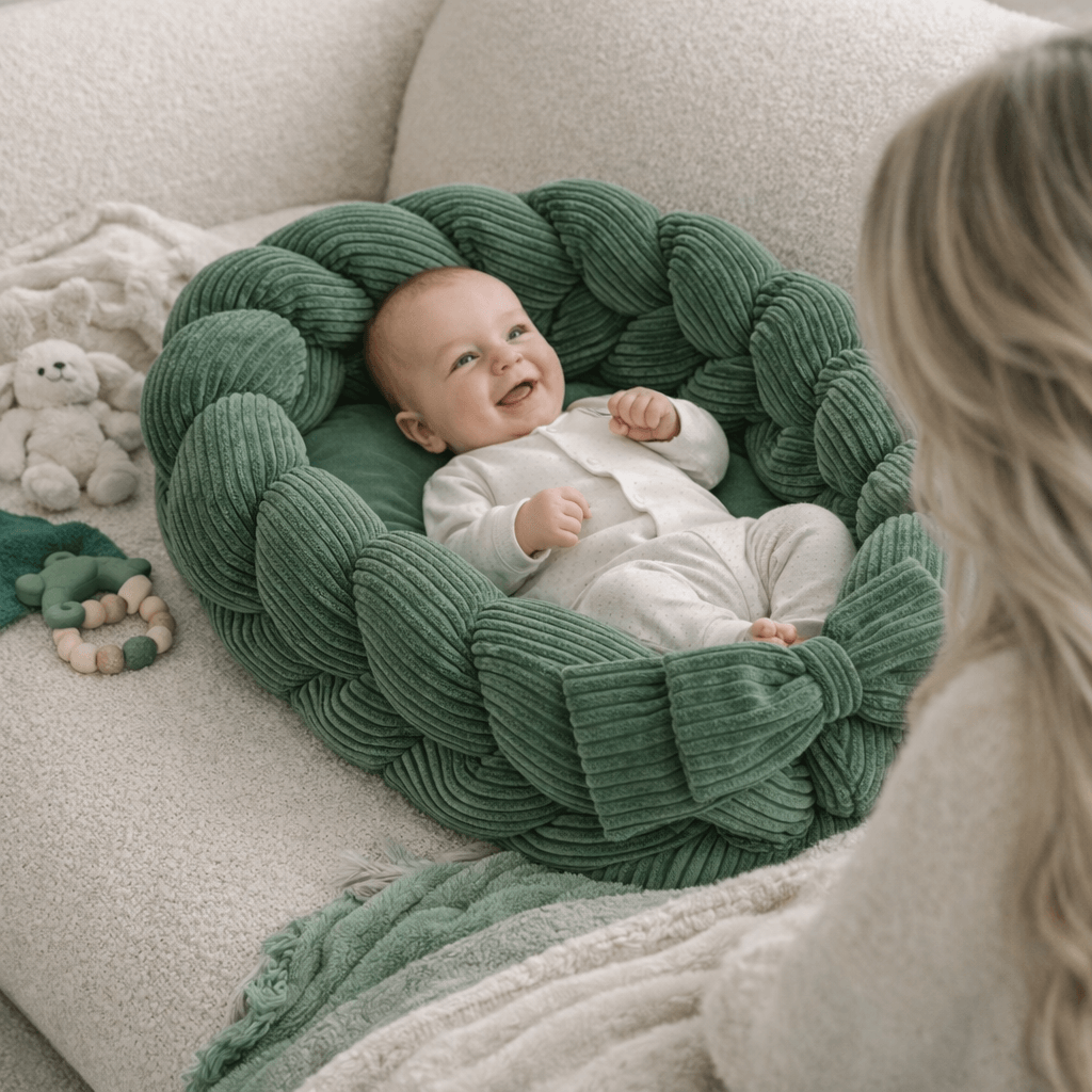 Kūdikio Lizdelis Kokonas Aesthetic – Pintas, Nuo Gimimo, 5 Spalvos Lovytė Kūdikiui