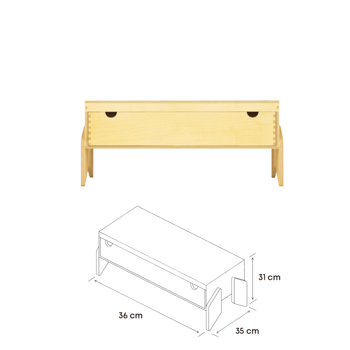 Kurk Baldus Pats, CapiBabi Big – Modulinė Komoda, Kėdutė Ar Suoliukas Komoda