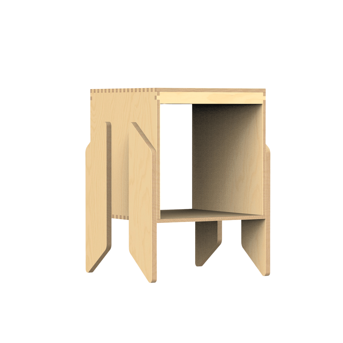 Kurk Baldus Pats, CapiBabi Midi – Modulinė Komoda, Kėdutė Ar Suoliukas Komoda Be stalčiaus