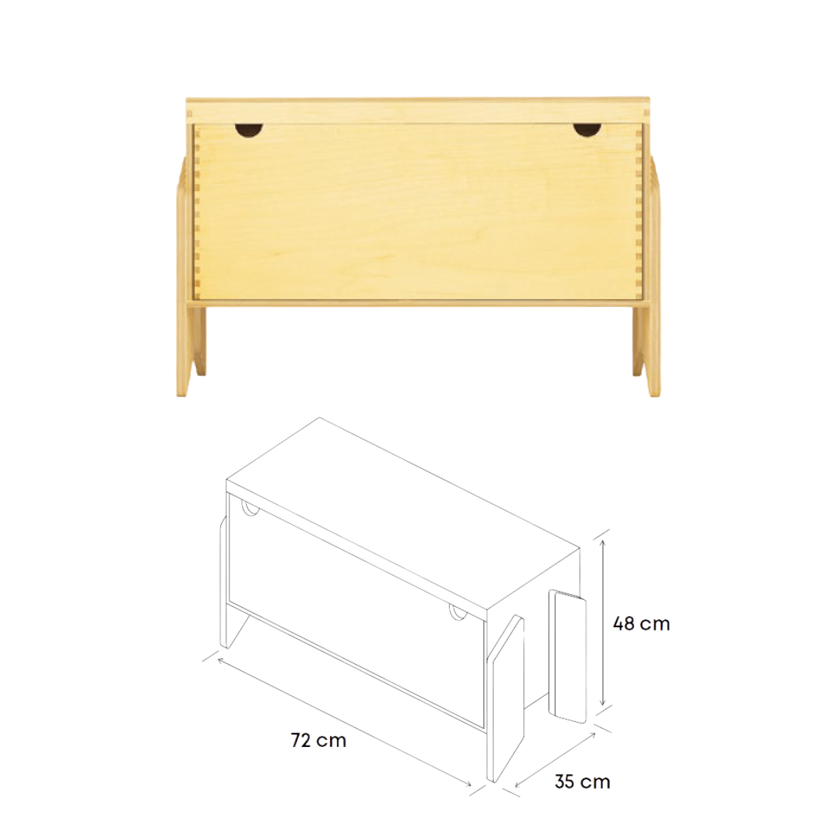 Kurk Baldus Pats, CapiBabi XL – Modulinė Komoda, Kėdutė Ar Suoliukas Komoda