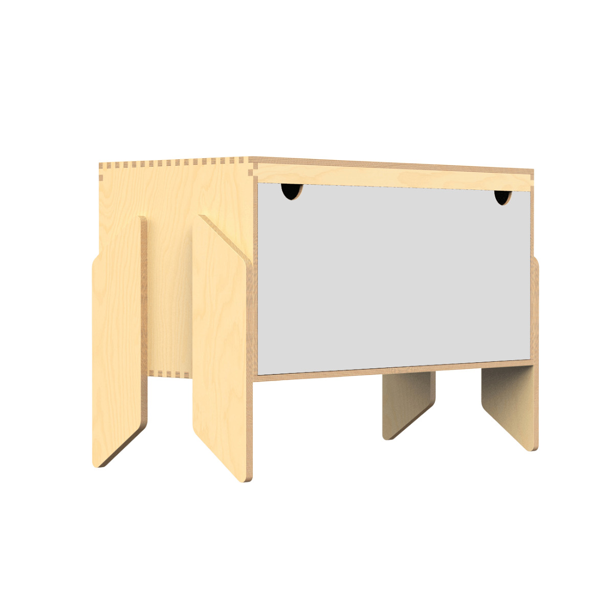 Kurk Baldus Pats, CapiBabi XL – Modulinė Komoda, Kėdutė Ar Suoliukas Komoda Pilka