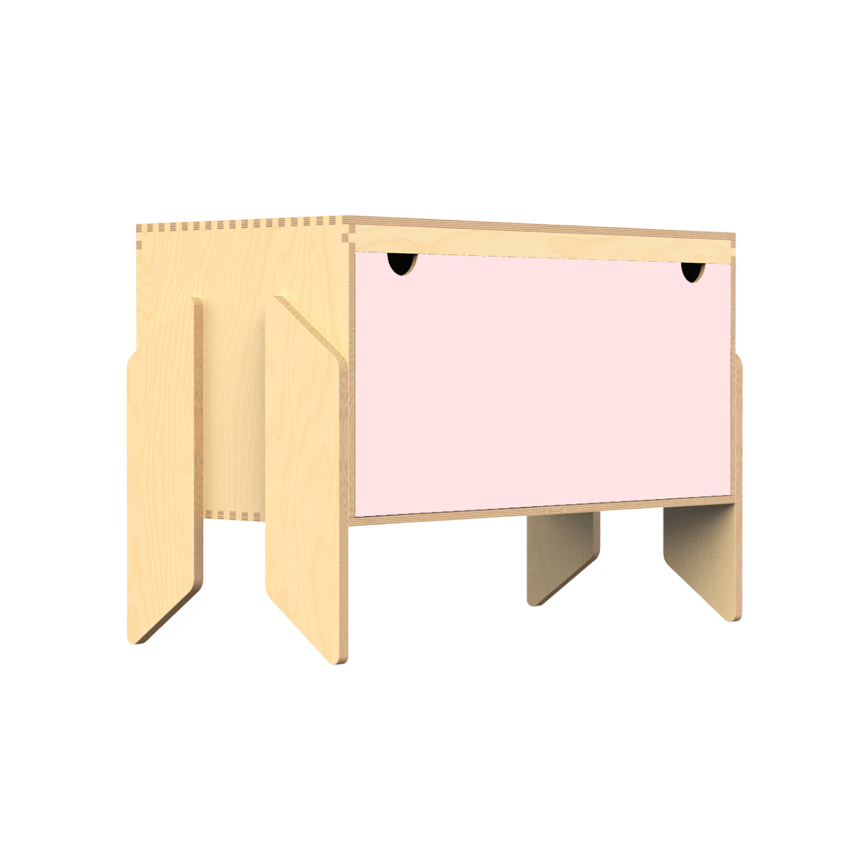 Kurk Baldus Pats, CapiBabi XL – Modulinė Komoda, Kėdutė Ar Suoliukas Komoda Rožinė