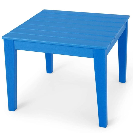 Labai Tvirtas Sunkus Vaikiškas Staliukas Mėlynas Naudojamas Ir Lauke 64,5 x 64,5 x 51 cm Staliukai Kėdutės
