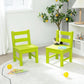 Labai Tvirtos 2 Vaikiškos Kėdutės Tinka Ir Lauke Žalios 34 x 33 x 57 cm Staliukai Kėdutės