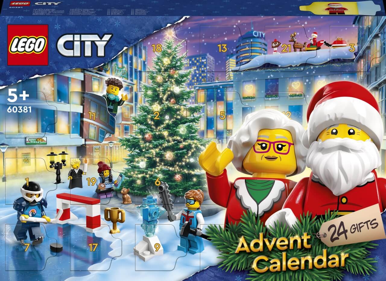 Lego City Advento Kalendorius 2023 Advento Kalendoriai