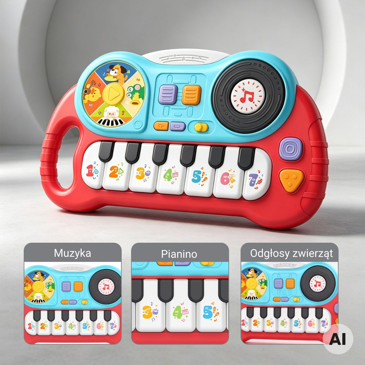 Woopie Baby Interaktyvus Pianinas Vaikams