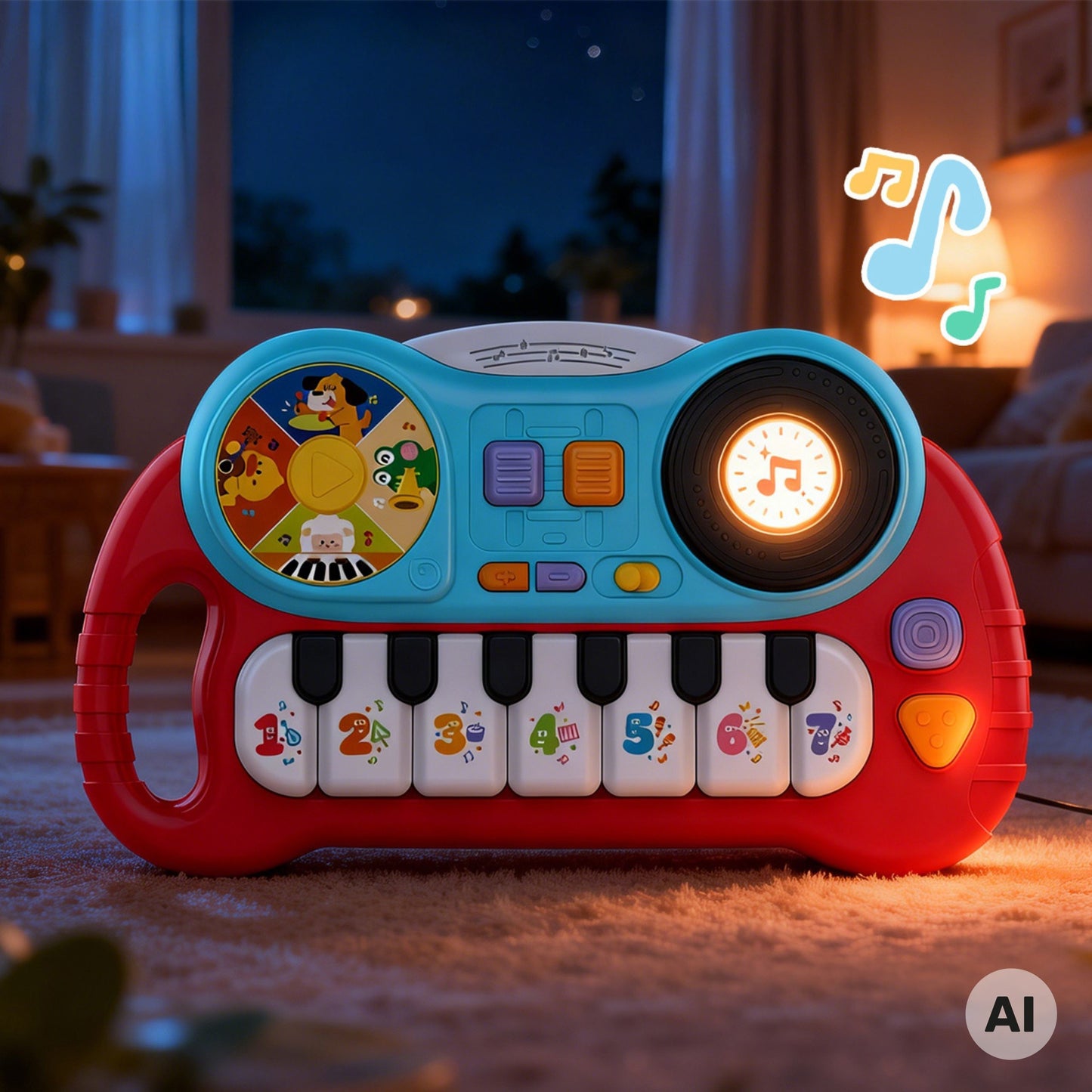 Woopie Baby Interaktyvus Pianinas Vaikams